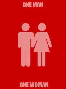 one man one woman